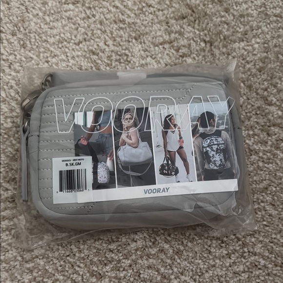 vooray Handbags - Gray Quilted Women's Sports Bag